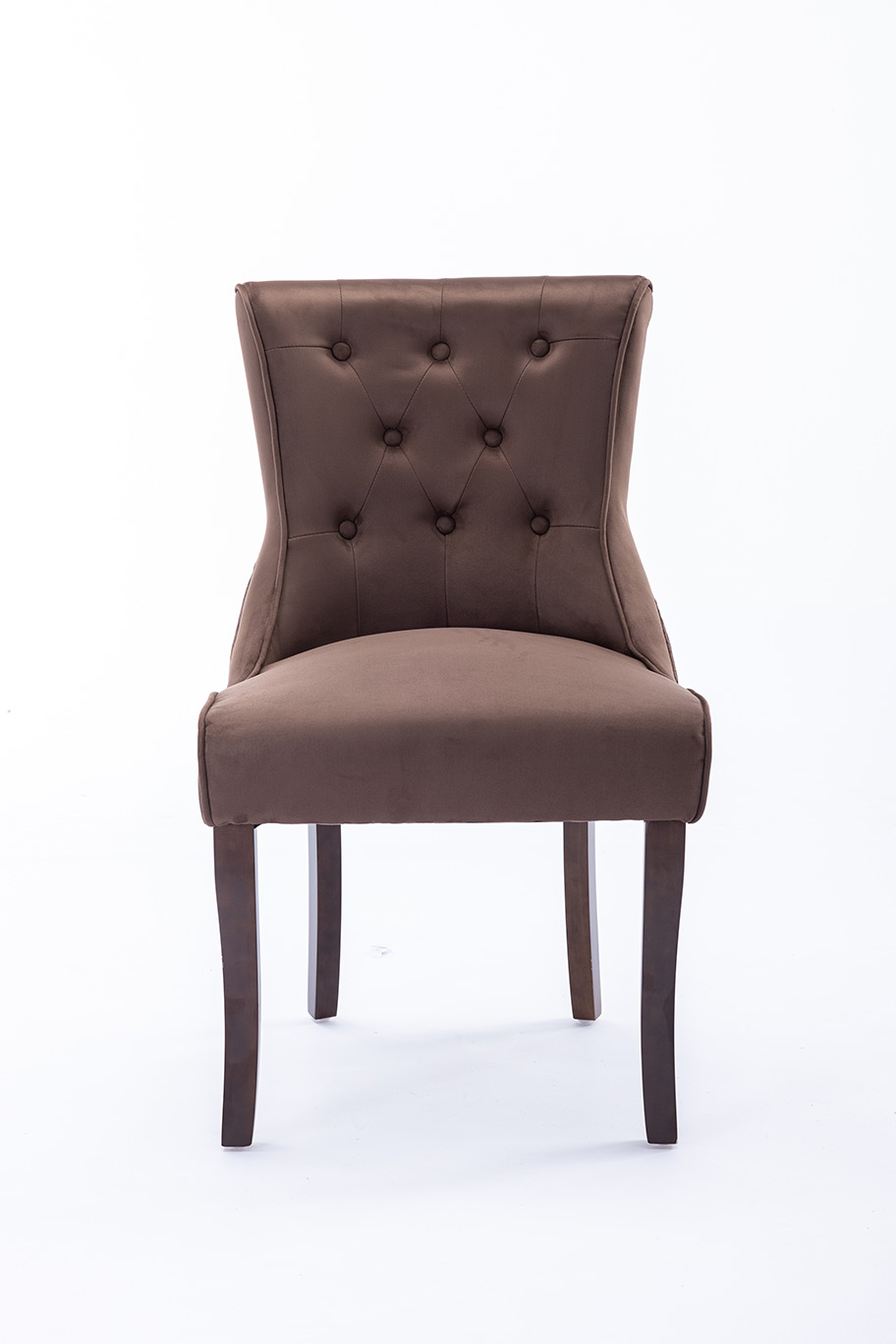 Delsey Chair Suede Brown