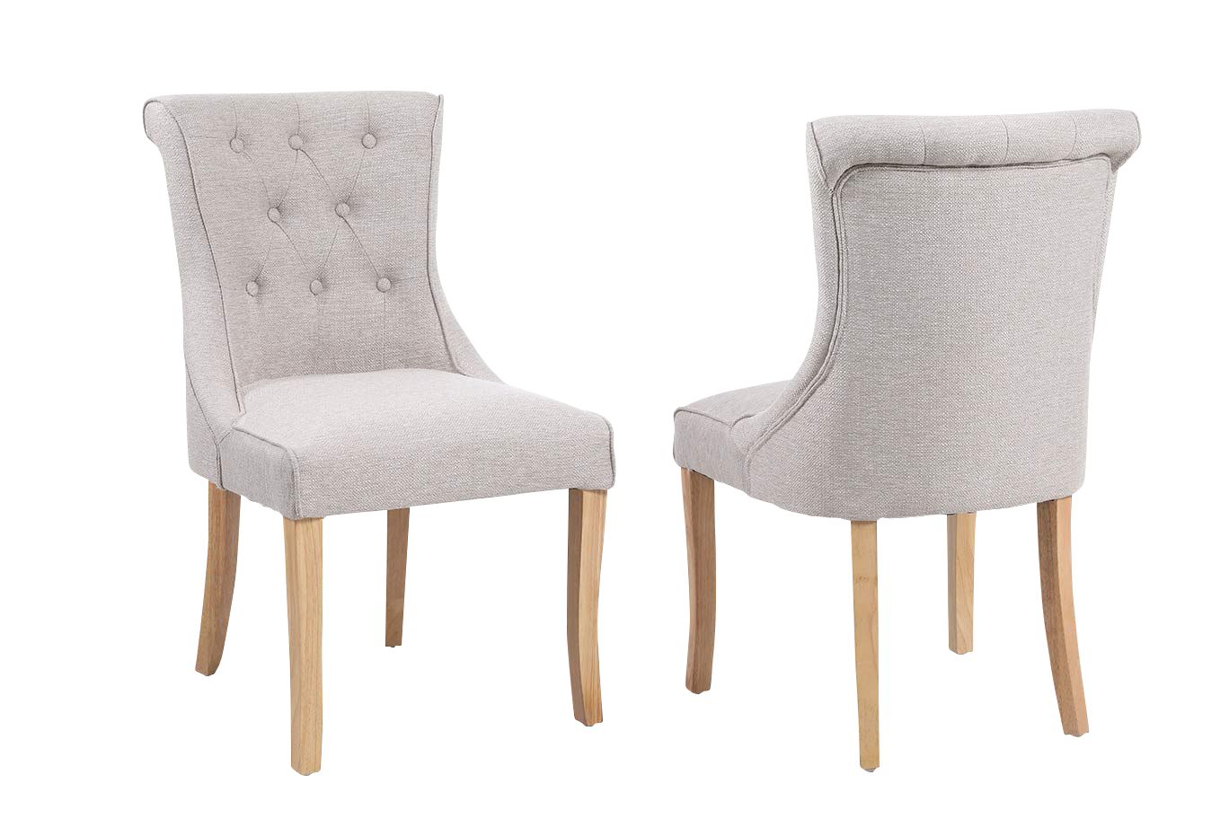 Delsey Chair Beige Linen