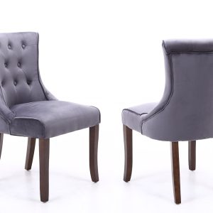 Delsey Chair Velvet Grey