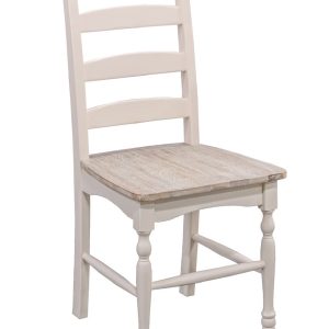 Dining Chair Solid Timber Seat with Turning Leg. Seat BRZ-DCTS029