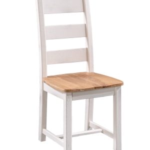 Dining Chair with Timber Seat  DWO-DCTS005/W
