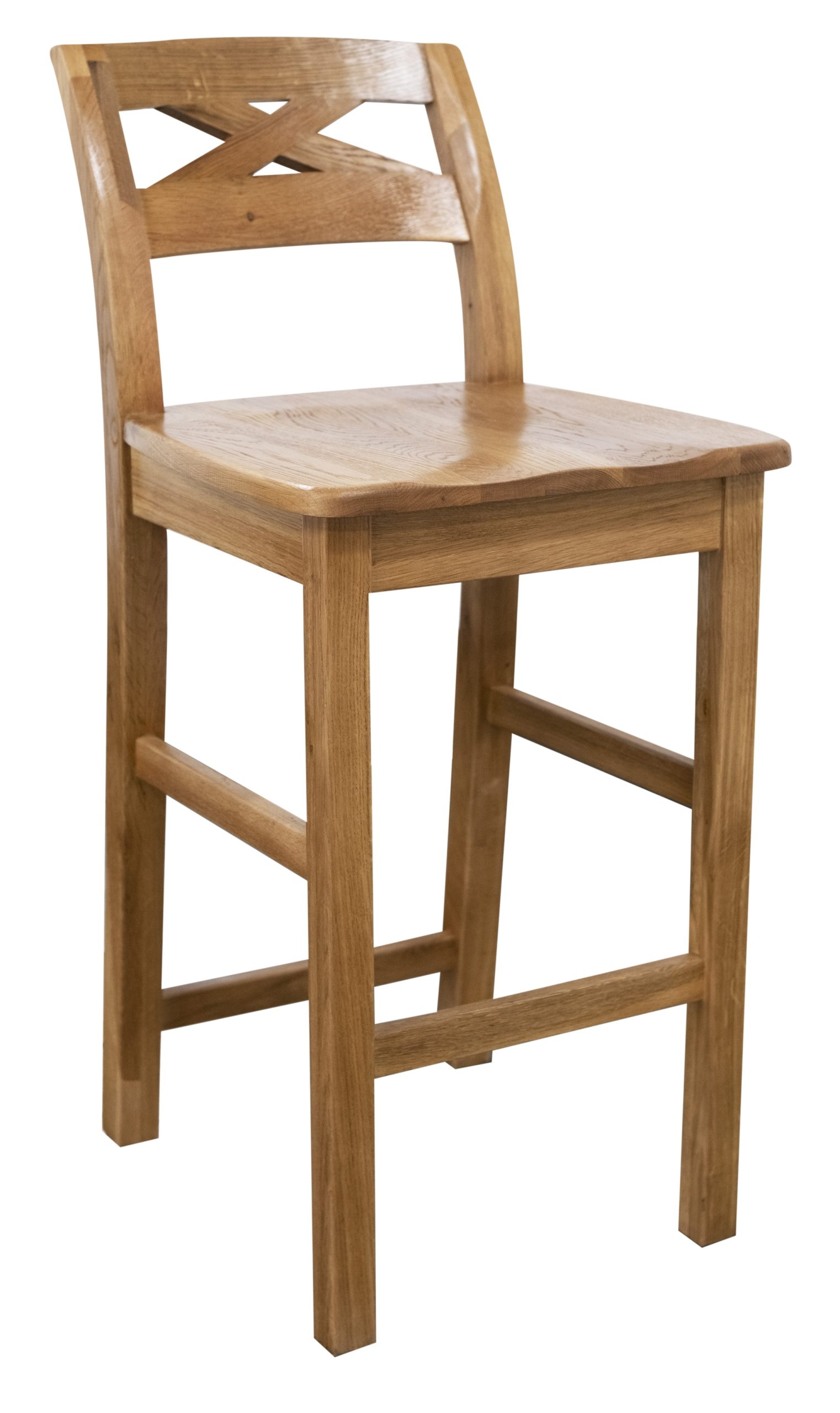 Maximus Bar Stool with Timber Seat M-BSTS011